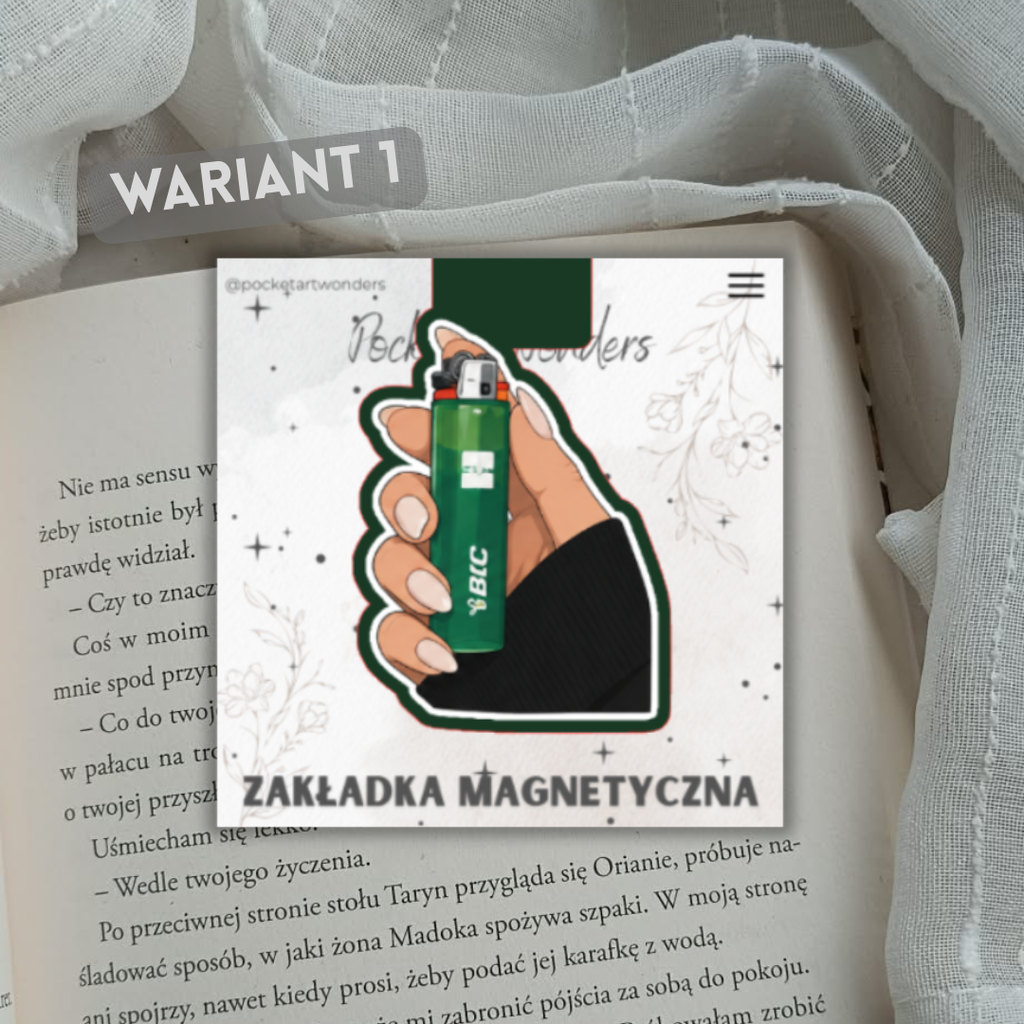 Marque-page magnétique – Rebel Love