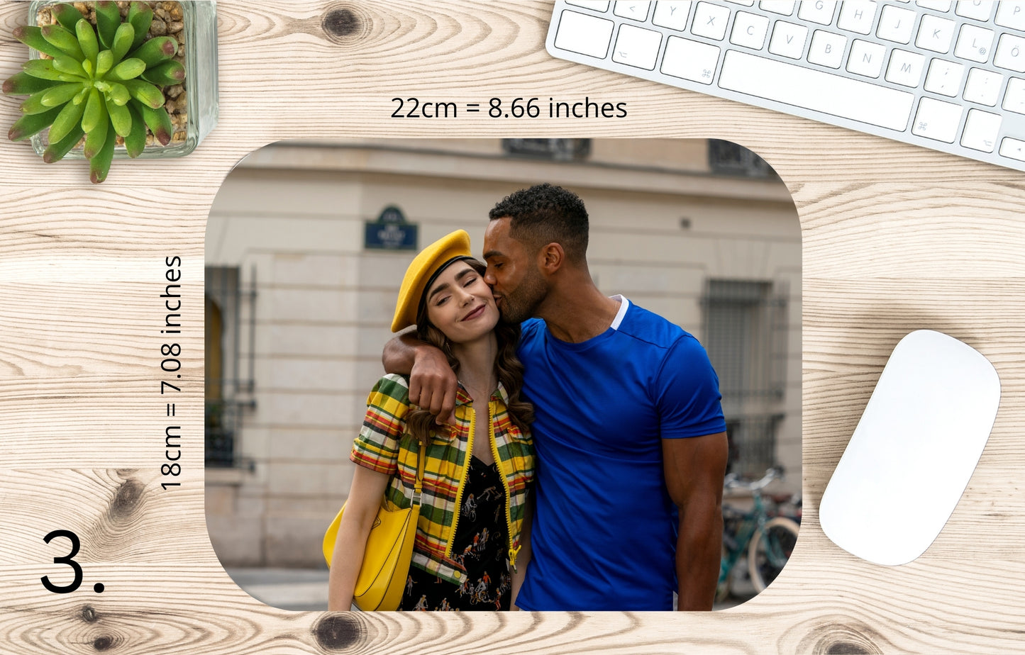 Podkładka pod mysz Emily w Paryżu / Emily in Paris – serial Netflix