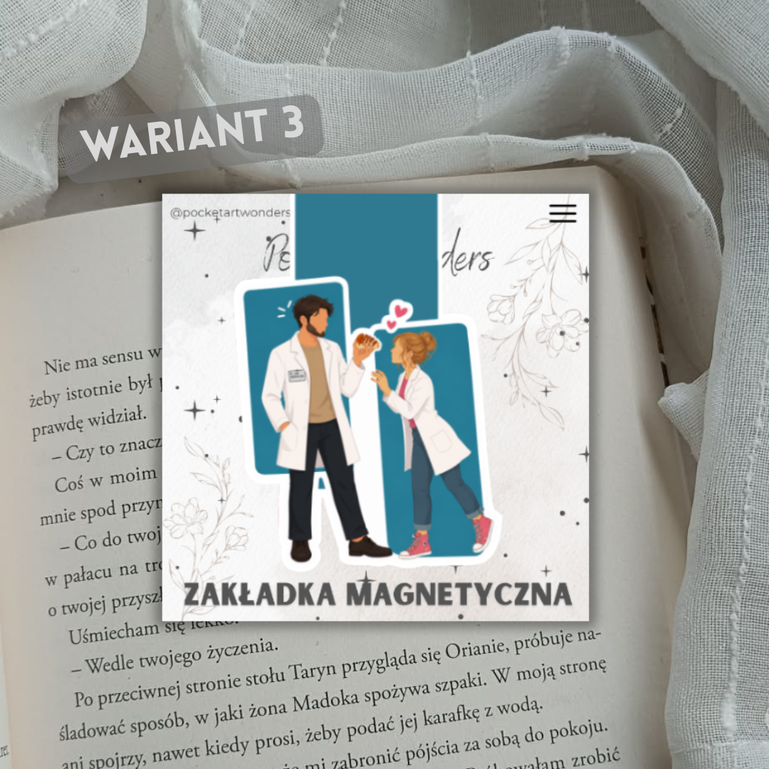 Magnetische Lesezeichen für das Buch „The Love Hypothesis“ – Romance- und BookTok-Ästhetik