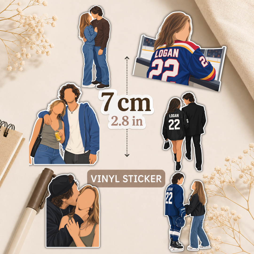 Naklejka – Off Campus Logan + Grace
