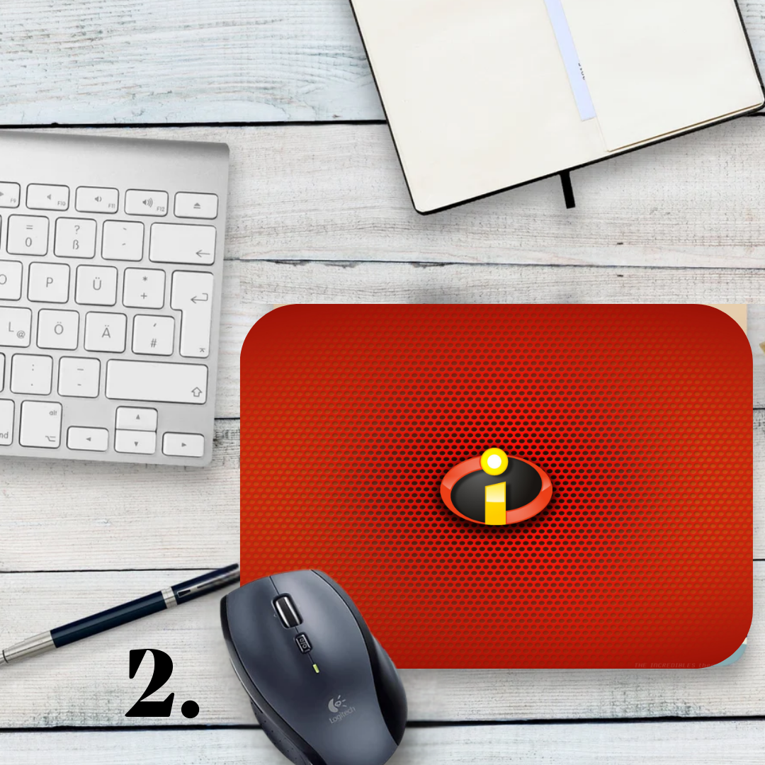 Podkładka pod mysz Iniemamocni / The Incredibles – animacja Pixar, rodzina Parr