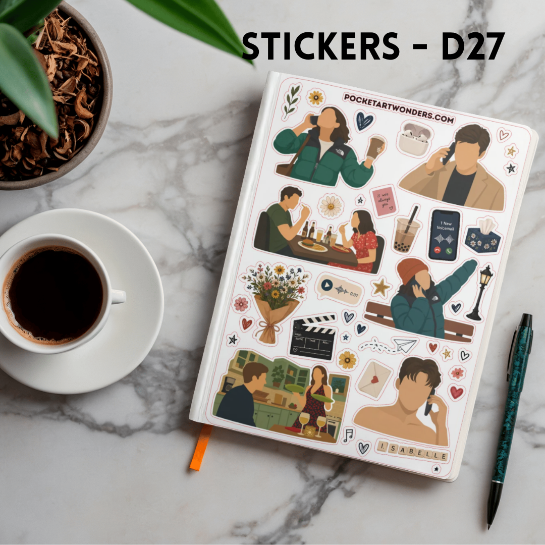 Sticker Sheet - Voicemails for Isabelle