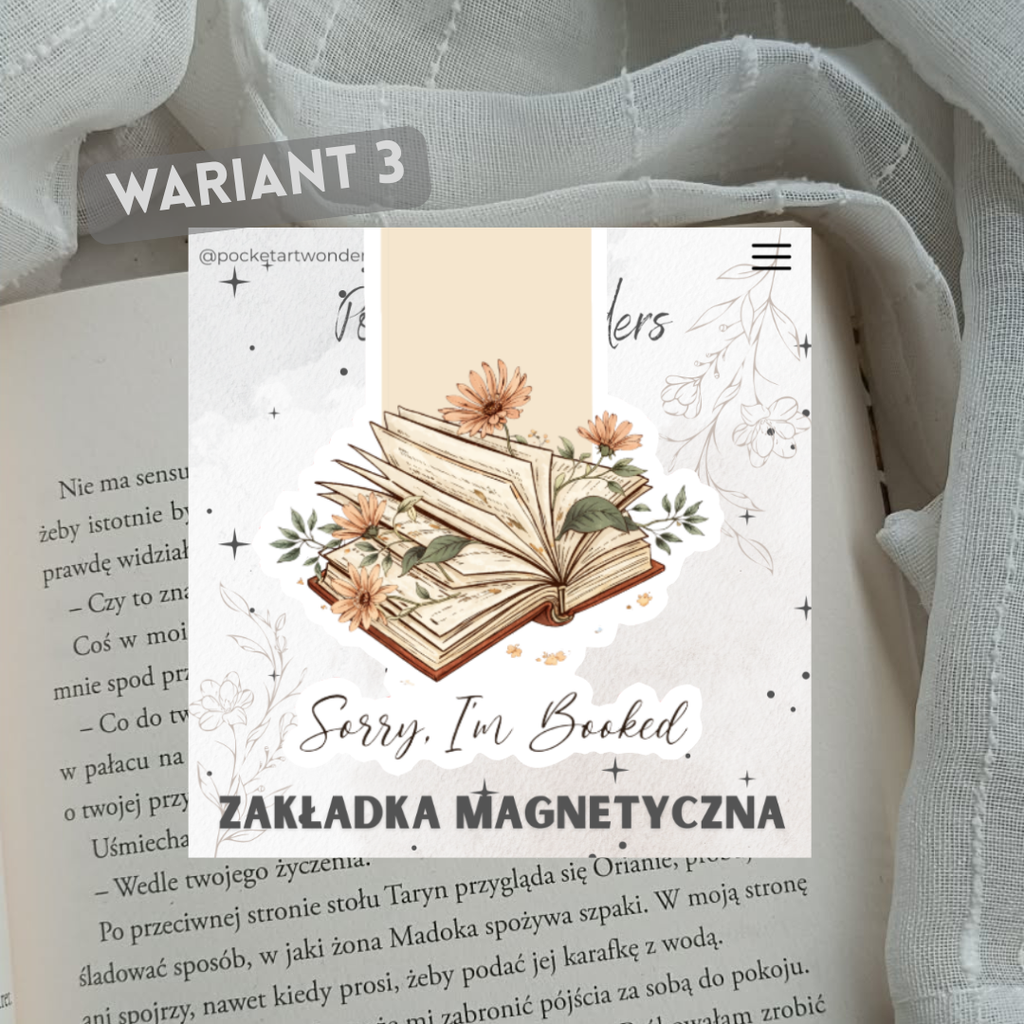 Magnetická záložka – Bookish Aesthetic