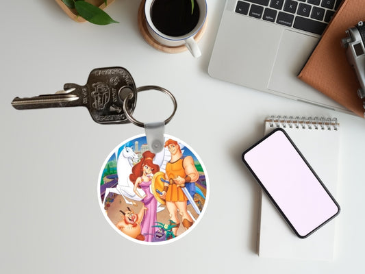 Breloczek Herkules – inspirowany filmem Disney, estetyczny breloczek, Hades, Megara