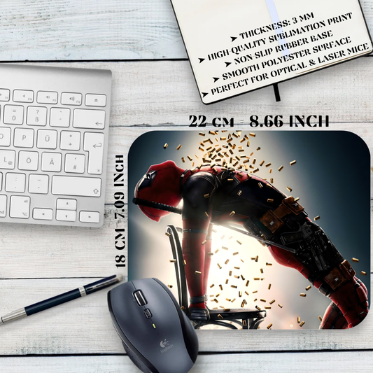 Podkładka pod mysz Deadpool i Wolverine / Deadpool & Wolverine – Marvel