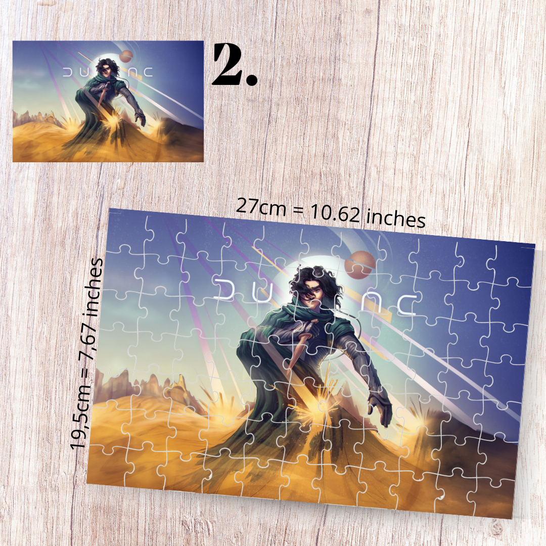 Puzzle Diuna / Dune – sci-fi film, Arrakis