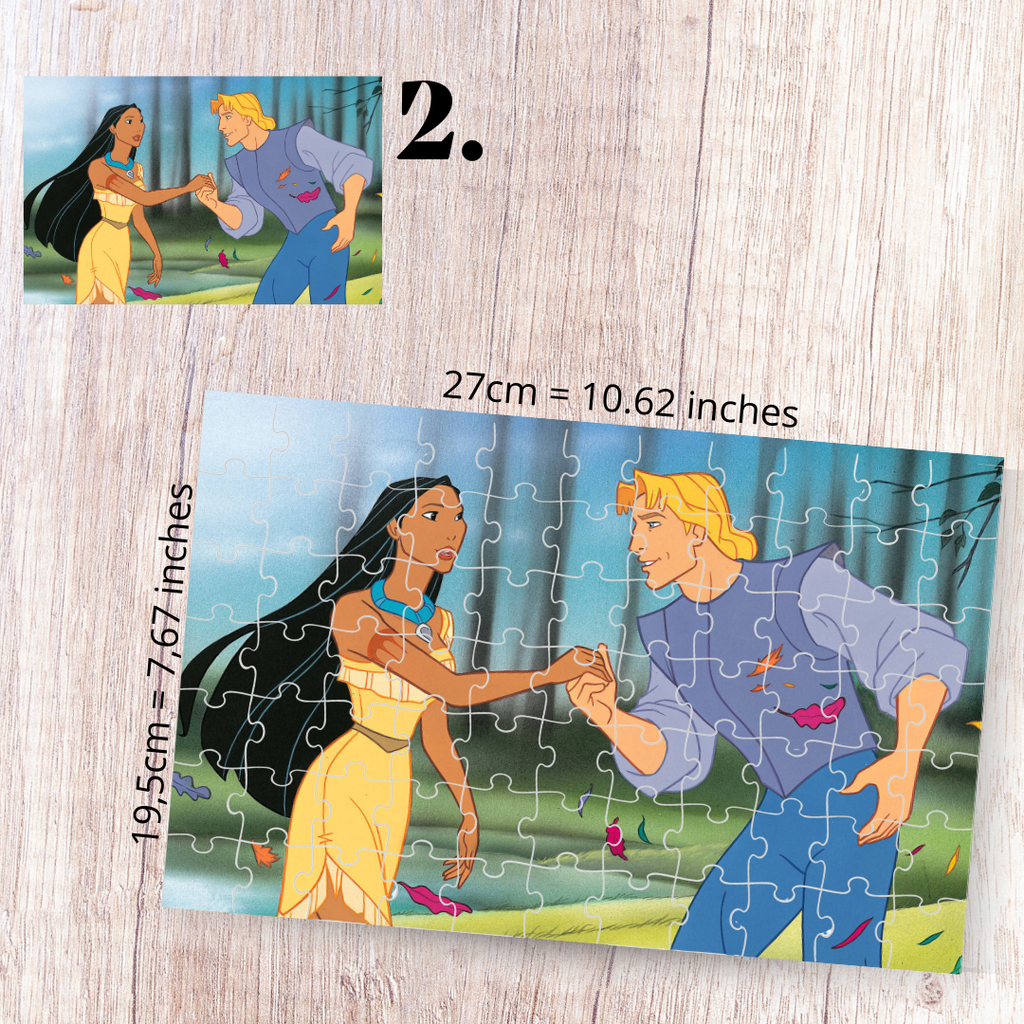 Puzzle 88 pièces – Pocahontas