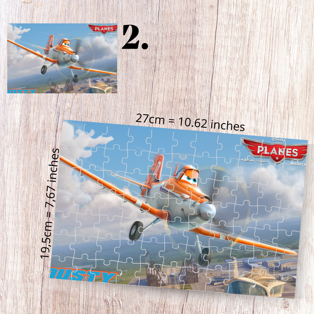 Puzzle 88 Pieces - Planes Inspired