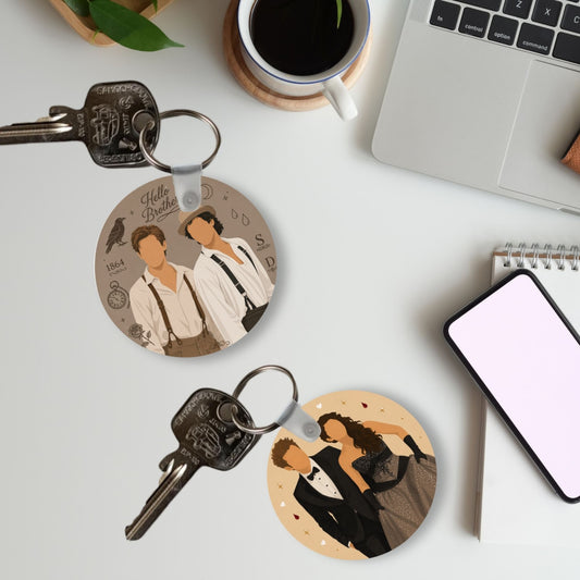 Keychain - The Vampire Diaries Inspired