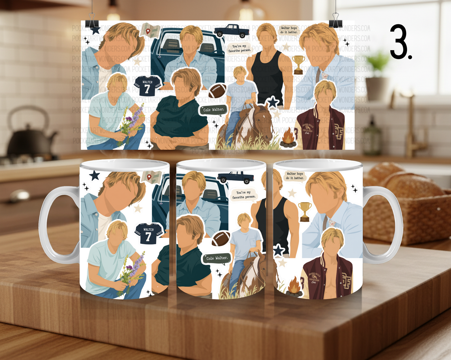 Ceramic Mug 330 ml - My Life with the Walter Boys Inspired