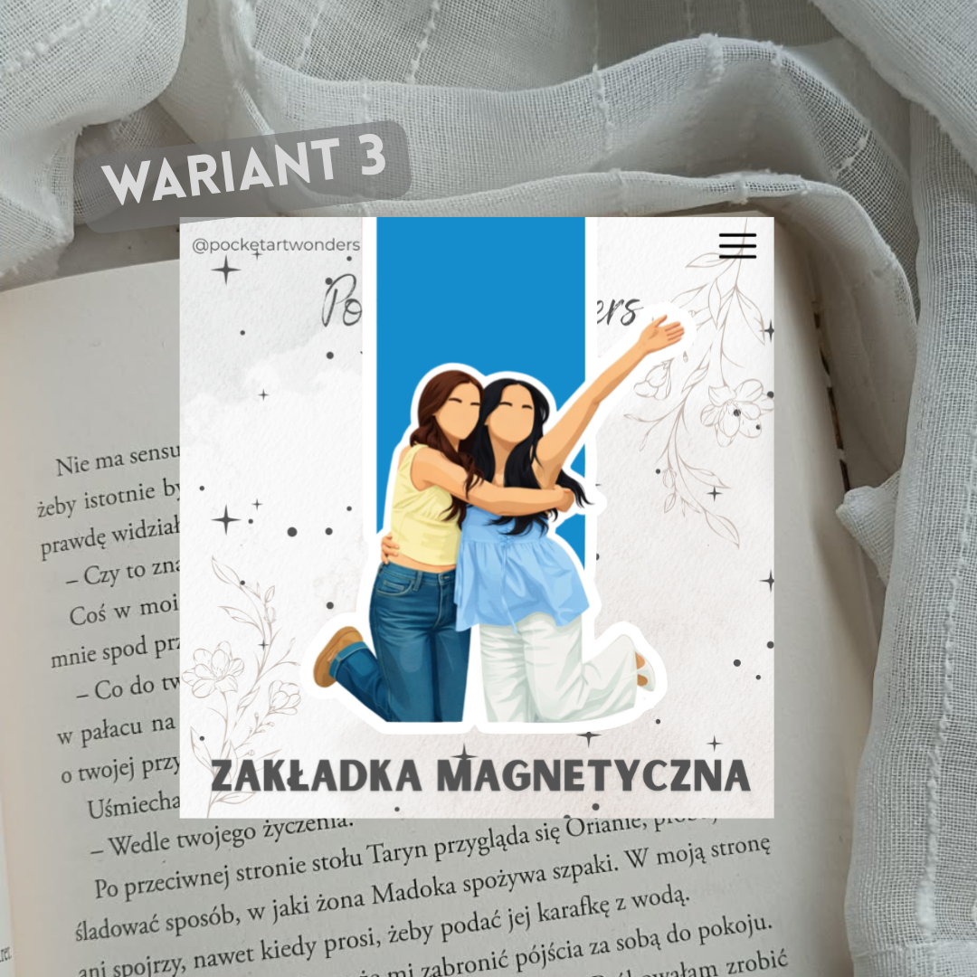 Zakładka magnetyczna - inspirowana XO, Kitty