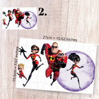 Puzzle 88 pièces – Iniemamocni / The Incredibles