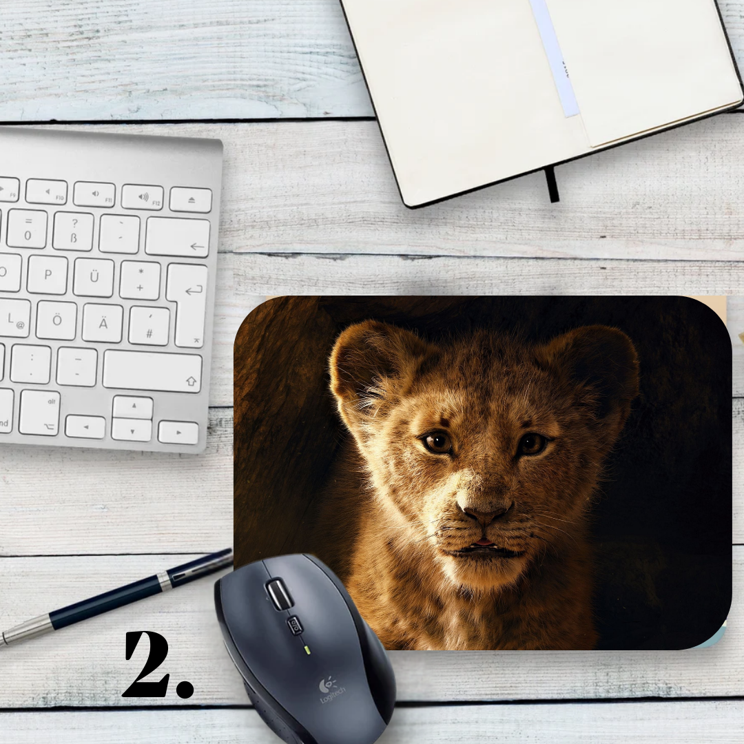 The Lion King Mouse Pad – Simba, Nala, Timon, and Pumbaa