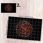 Puzzle 88 elementów – Ród smoka / House of the Dragon