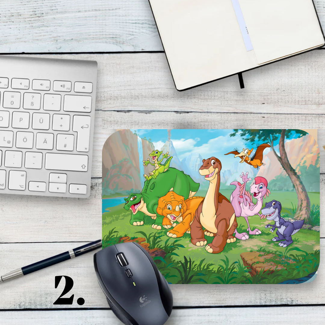 Podkładka pod mysz Pradawny ląd / The Land Before Time – klasyczna animacja, Littlefoot