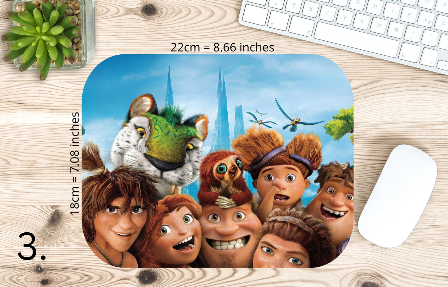 Mousepad Krudowie / The Croods – The Croods family, animation