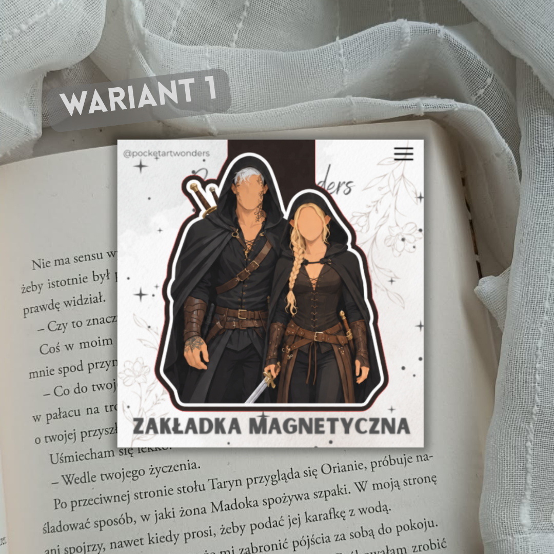 Zakładka magnetyczna – Szklany Tron / Throne of Glass