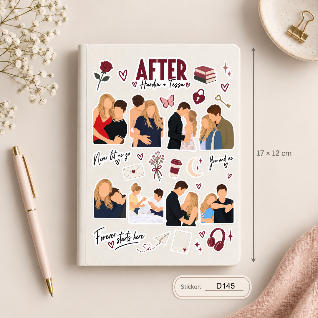 Arkusz naklejek – After, Hardin
