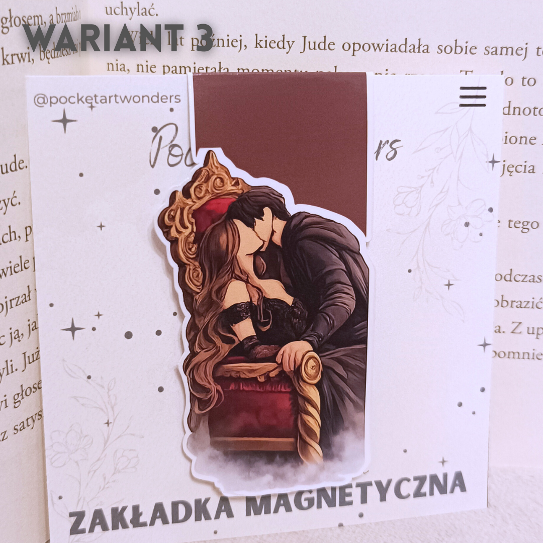 Zakładka magnetyczna - inspirowana Fourth Wing