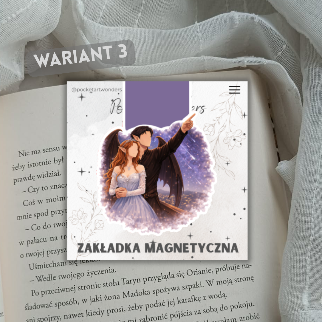 Zakładka magnetyczna - inspirowana ACOTAR