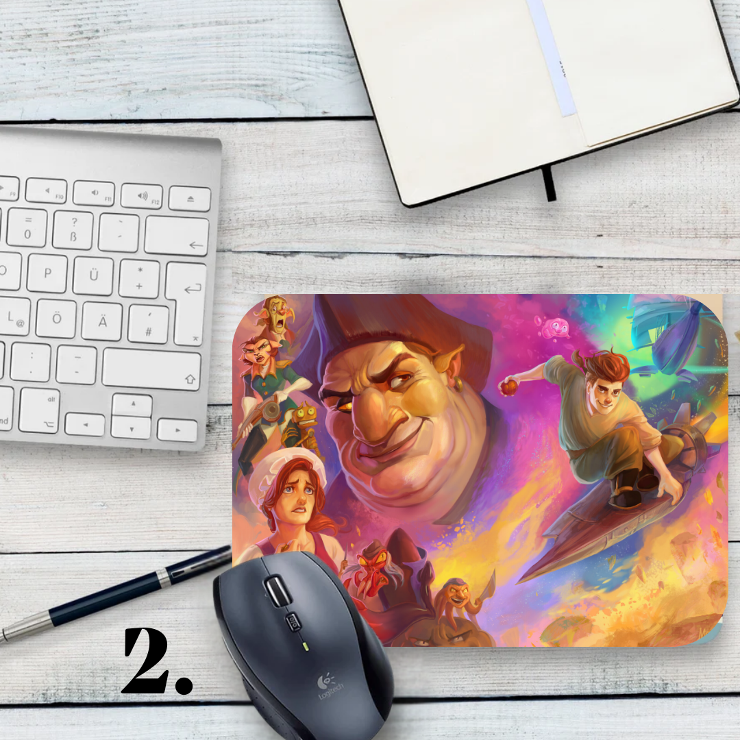 Podkładka pod mysz Planeta Skarbów / Treasure Planet – animacja Disney, Jim Hawkins