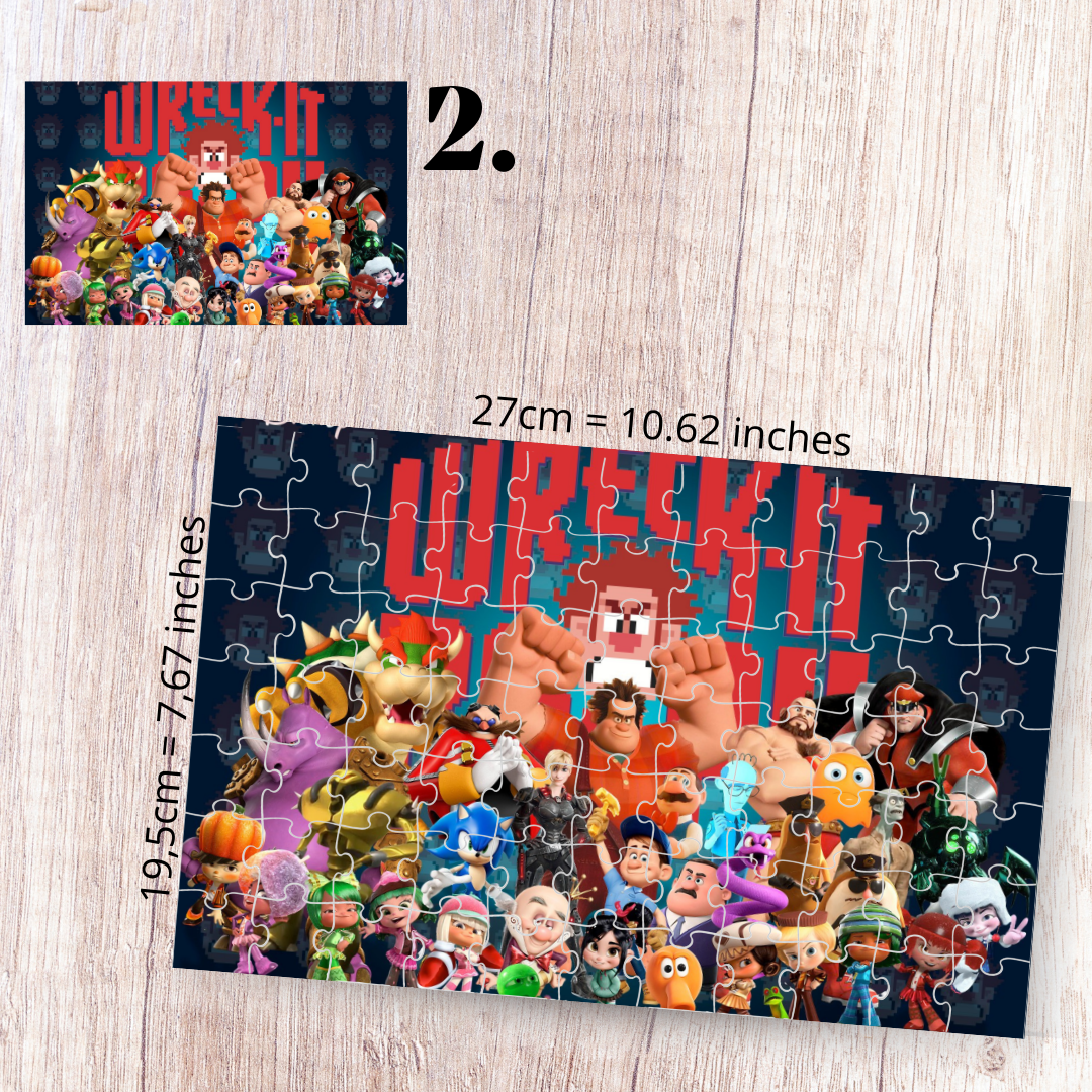 Puzzle 88 Pieces - Wreck Inspired