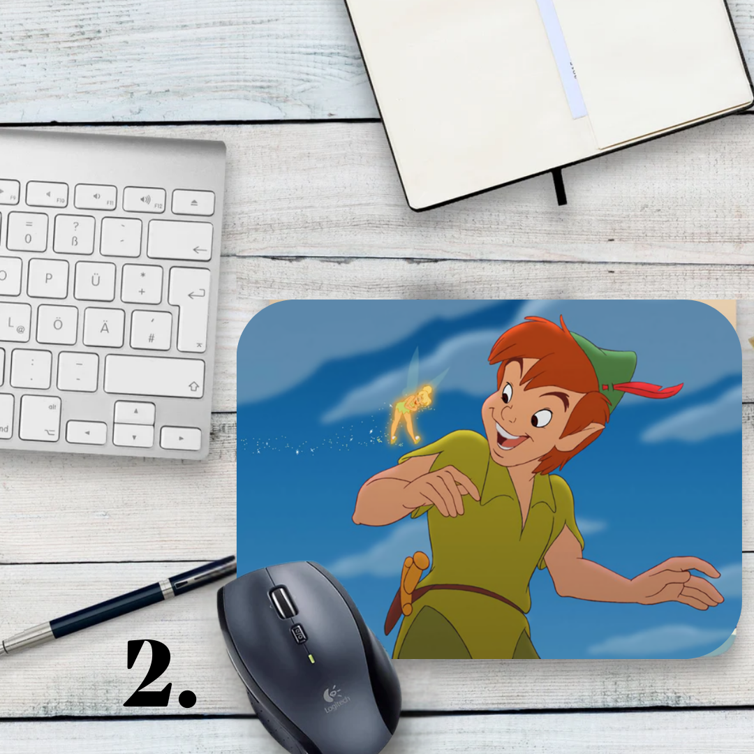 Peter Pan Mouse Pad – Classic Fairy Tale, Neverland