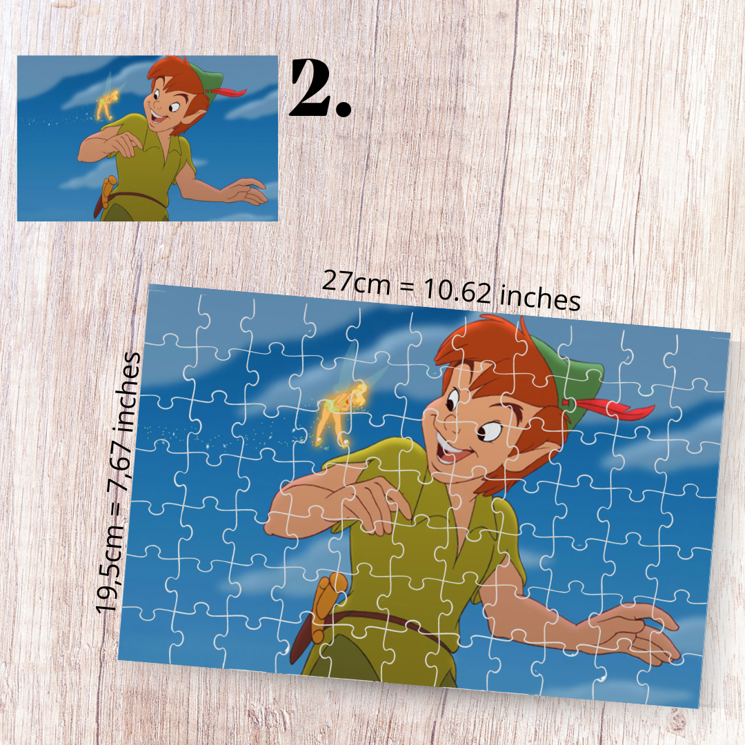 Puzzle 88 Pieces - Peter Pan Inspired