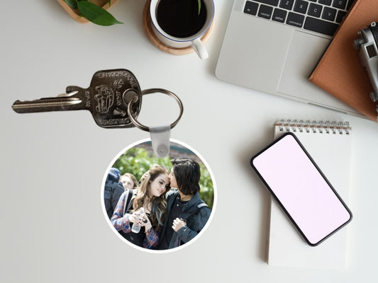 Keychain Victoria Means Victory - series-inspired, aesthetic keychain, Tori Vega