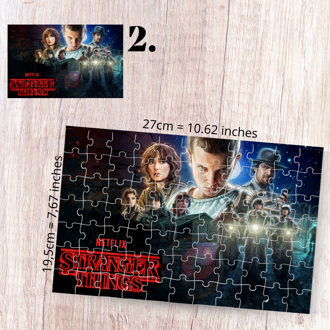 Puzzle Stranger Things / Stranger Things – serial Netflix, horror fantasy