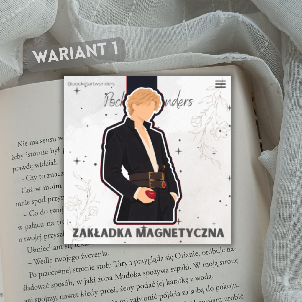 Magnetická záložka – Baśń o złamanym sercu / Once upon a broken heart