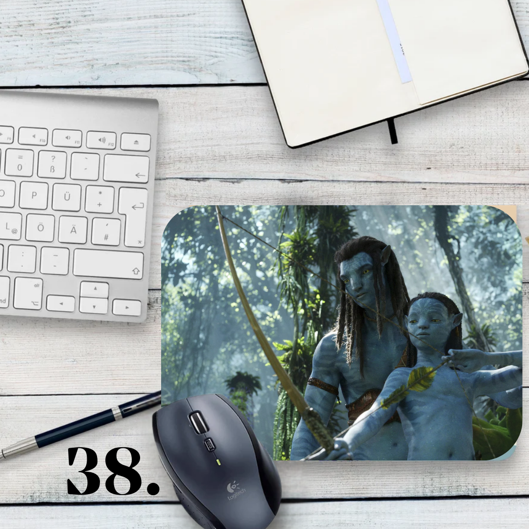 Podkładka pod mysz Avatar / Avatar – Pandora, Neytiri i Jake Sully