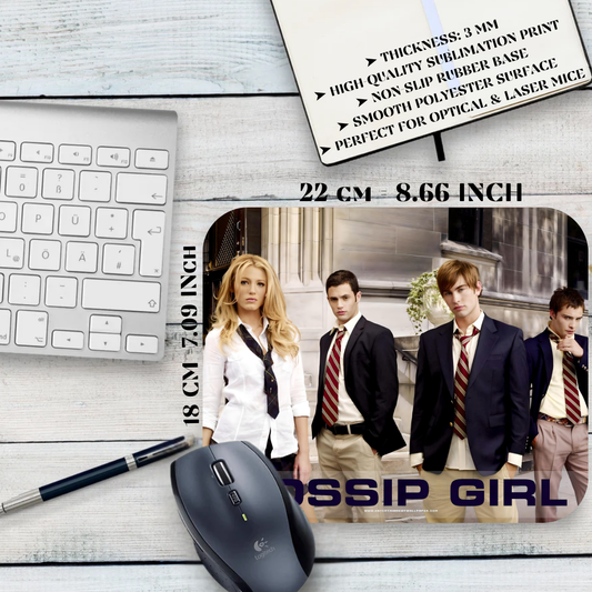 Mousepad - Gossip Girl - Blair Waldorf and Serena van der Woodsen