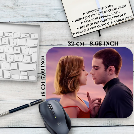 Through My Window Mousepad – Raquel and Ares