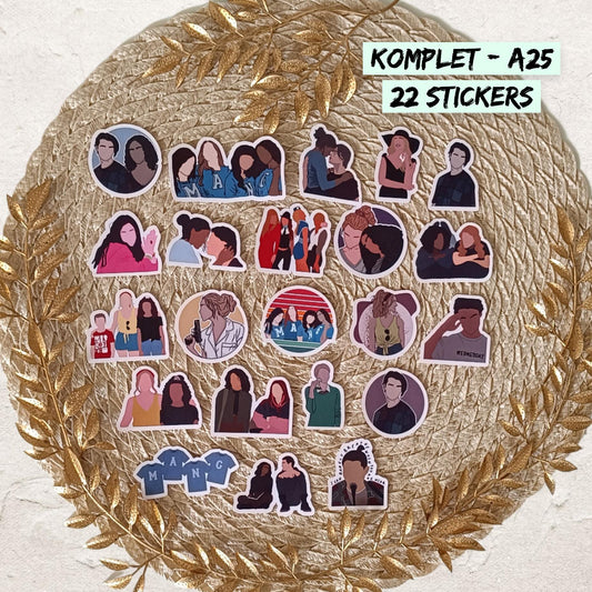 Ginny and Georgia Stickers | Netflix Vinyl Sticker Pack
