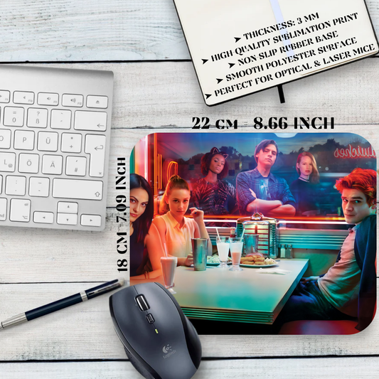 Podkładka pod mysz Riverdale / Riverdale – Betty, Archie, Veronica, Jughead