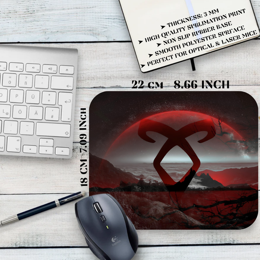 Podkładka pod mysz Nocni łowcy / Shadowhunters – Clary i Jace