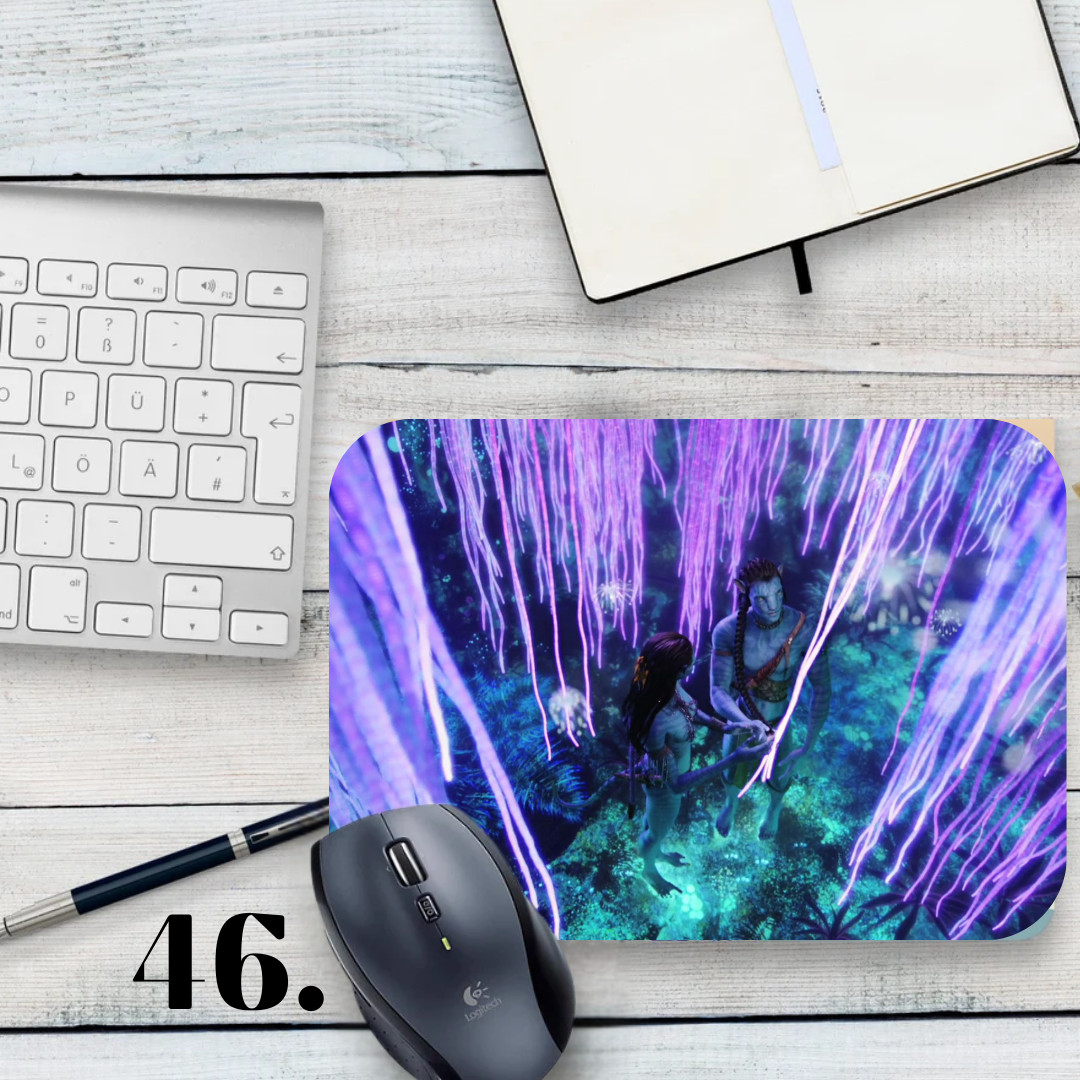 Podkładka pod mysz Avatar / Avatar – Pandora, Neytiri i Jake Sully