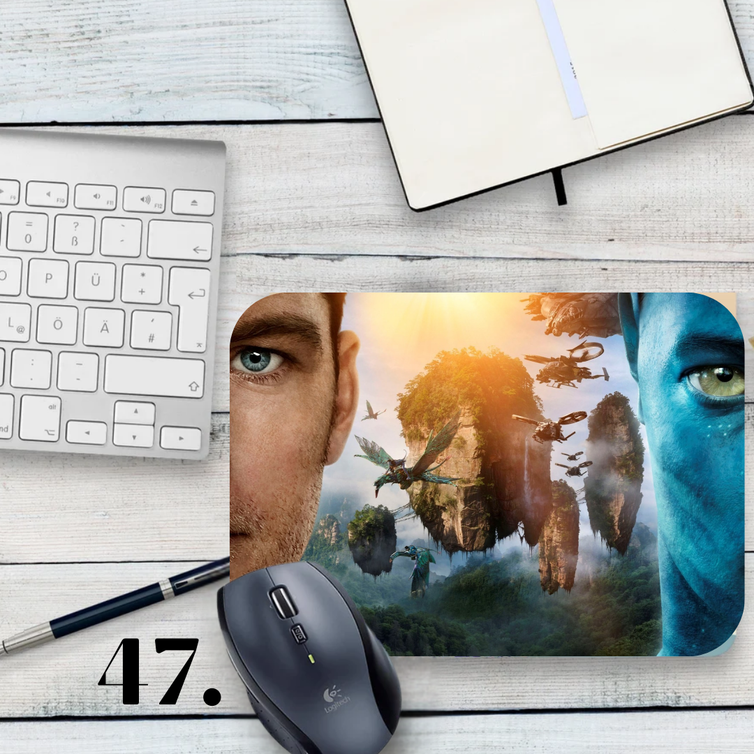 Podkładka pod mysz Avatar / Avatar – Pandora, Neytiri i Jake Sully
