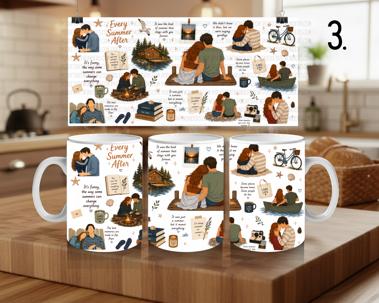 Każdy kolejny rok – bookish romance i BookTok aesthetic | Kubek 330 ml