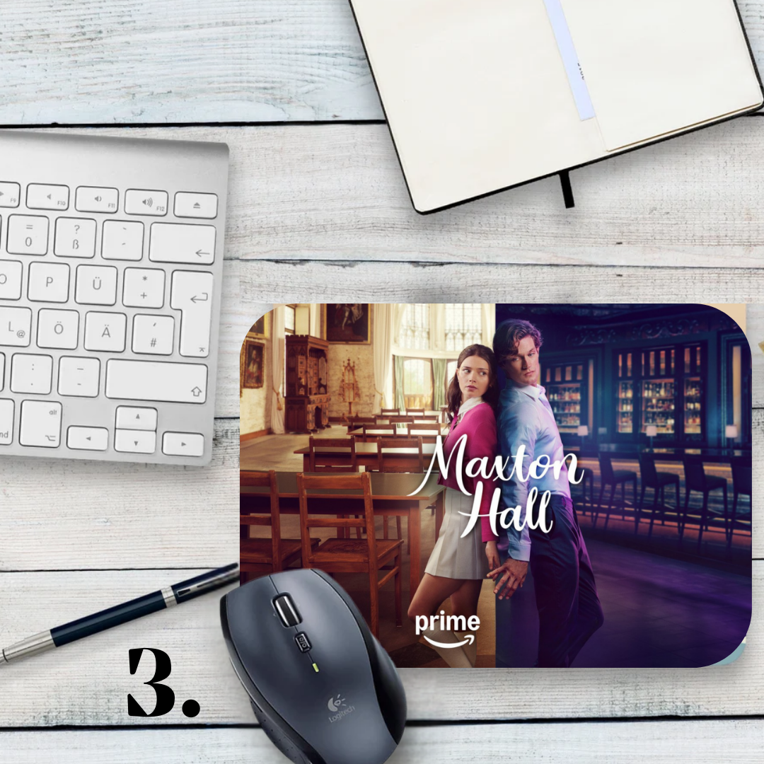 Podkładka pod mysz Maxton Hall / Maxton Hall – serial romantyczny, Ruby Bell i James Beaufort