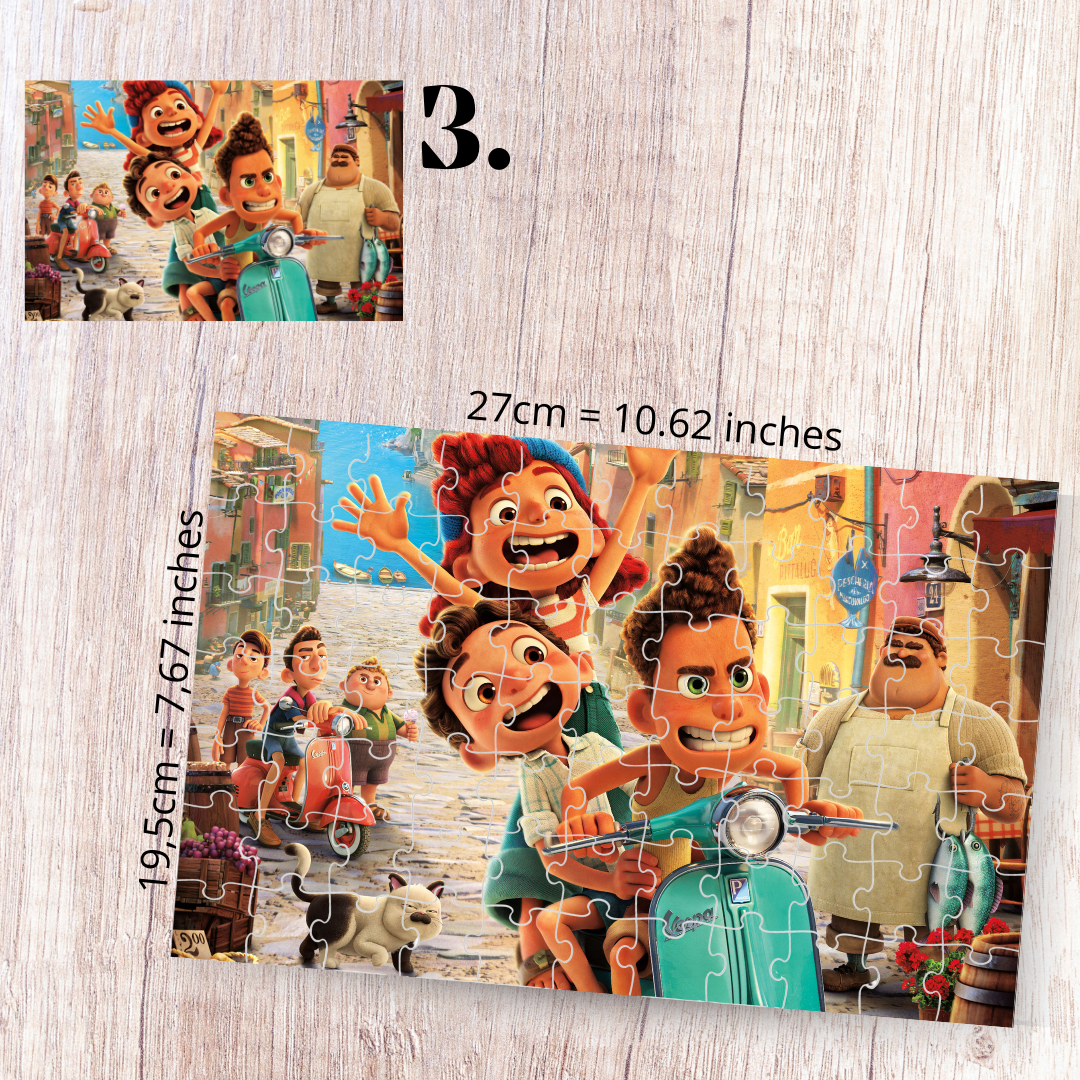 Puzzle 88 Pieces - Luca Inspired