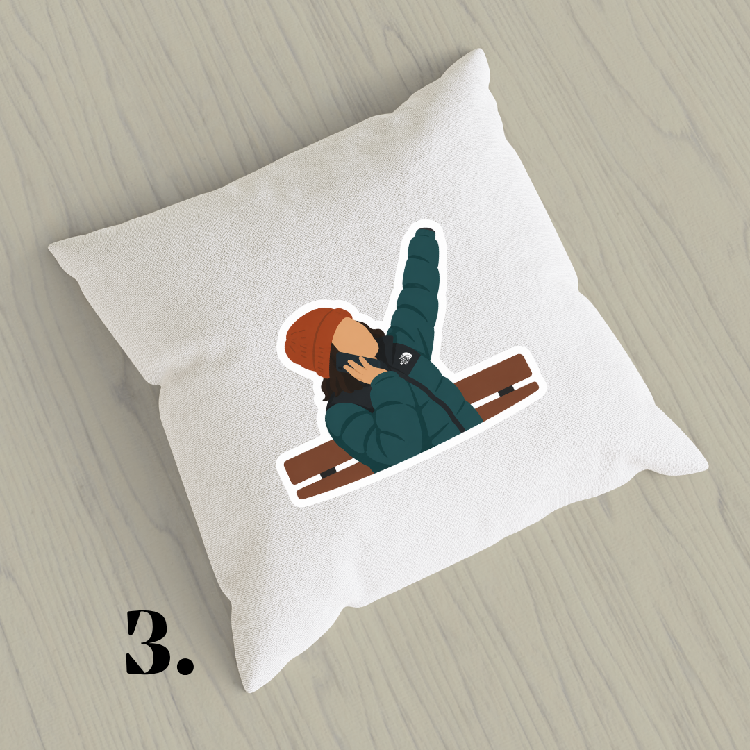 Pillow Cover - Voicemails for Isabelle