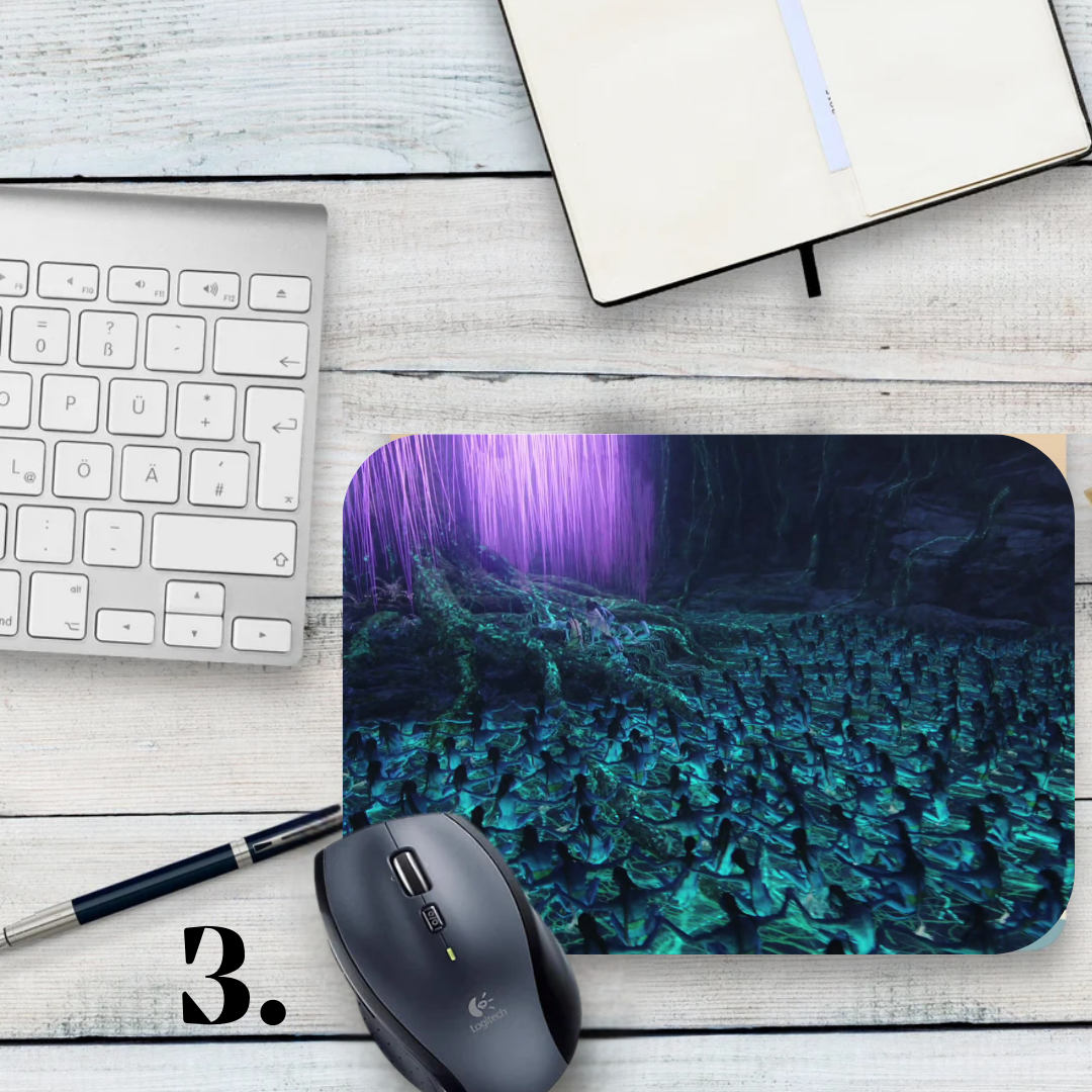 Podkładka pod mysz Avatar / Avatar – Pandora, Neytiri i Jake Sully