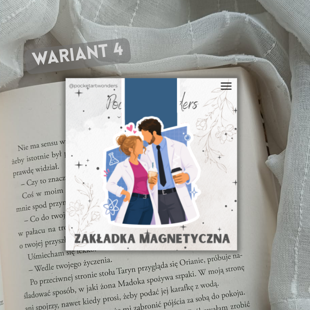 Magnetische Lesezeichen für das Buch „The Love Hypothesis“ – Romance- und BookTok-Ästhetik