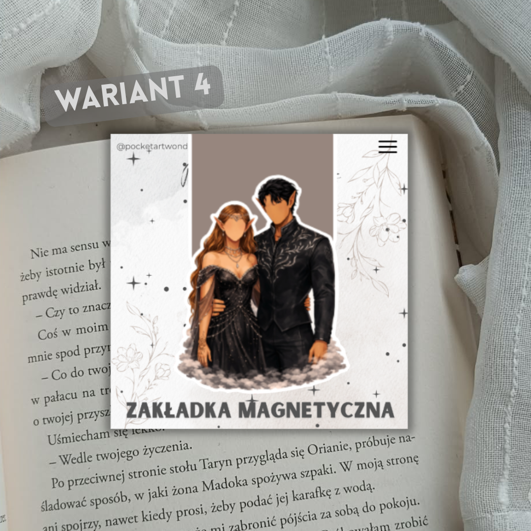 Zakładka magnetyczna - inspirowana ACOTAR