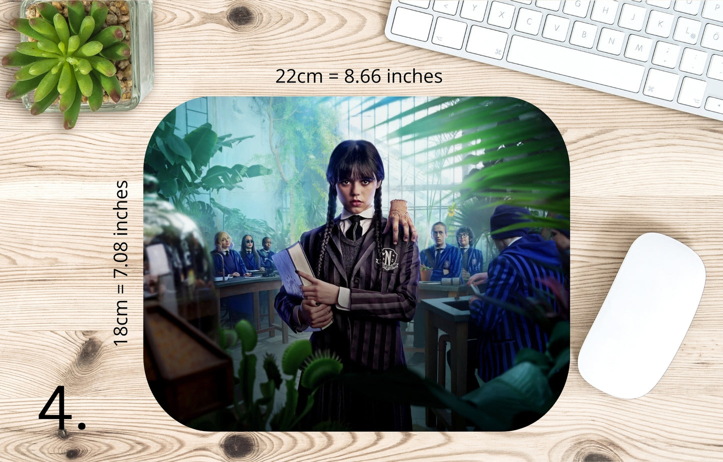 Podkładka pod mysz Wednesday / Wednesday – Nevermore Academy