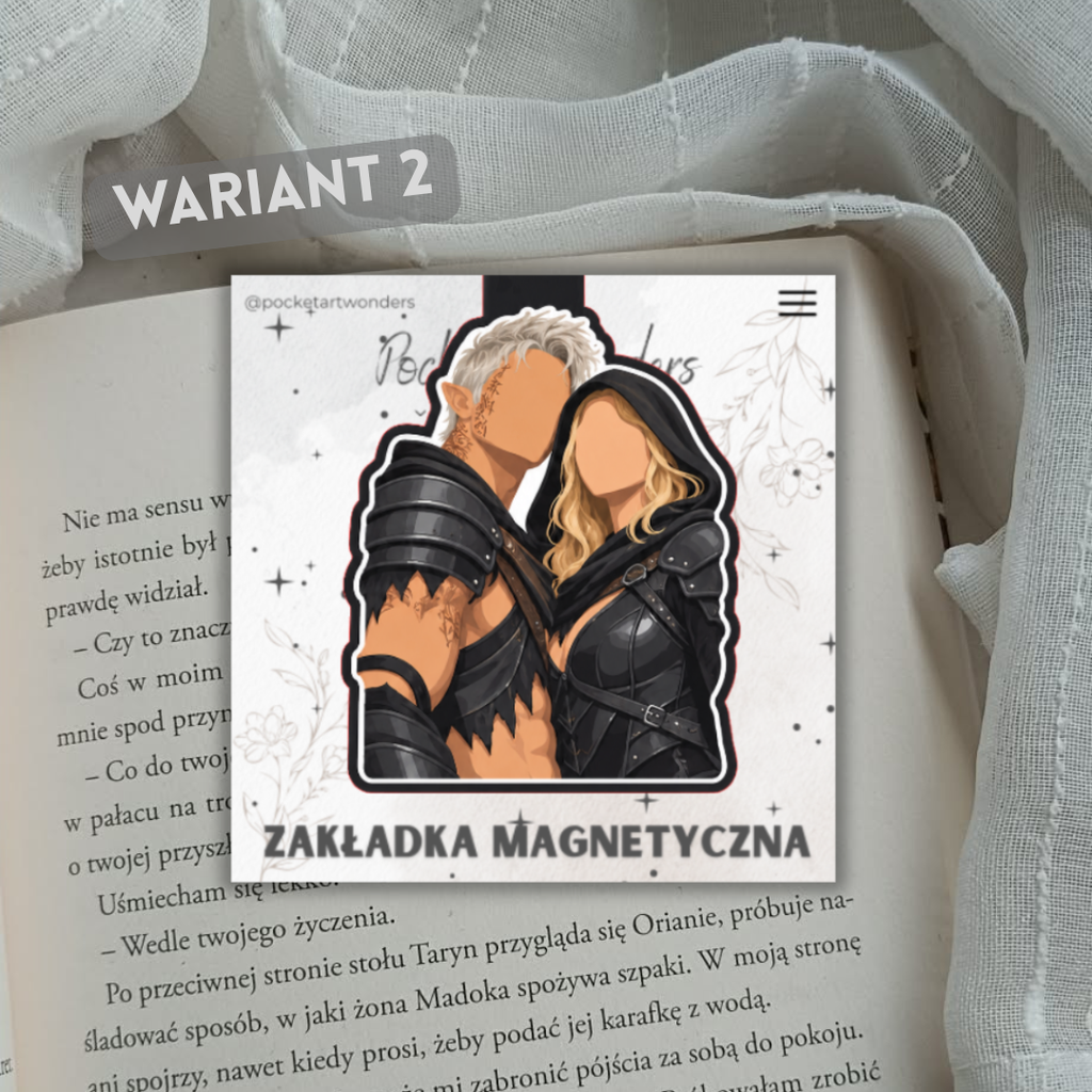 Magnetisches Lesezeichen – Szklany Tron / Throne of Glass