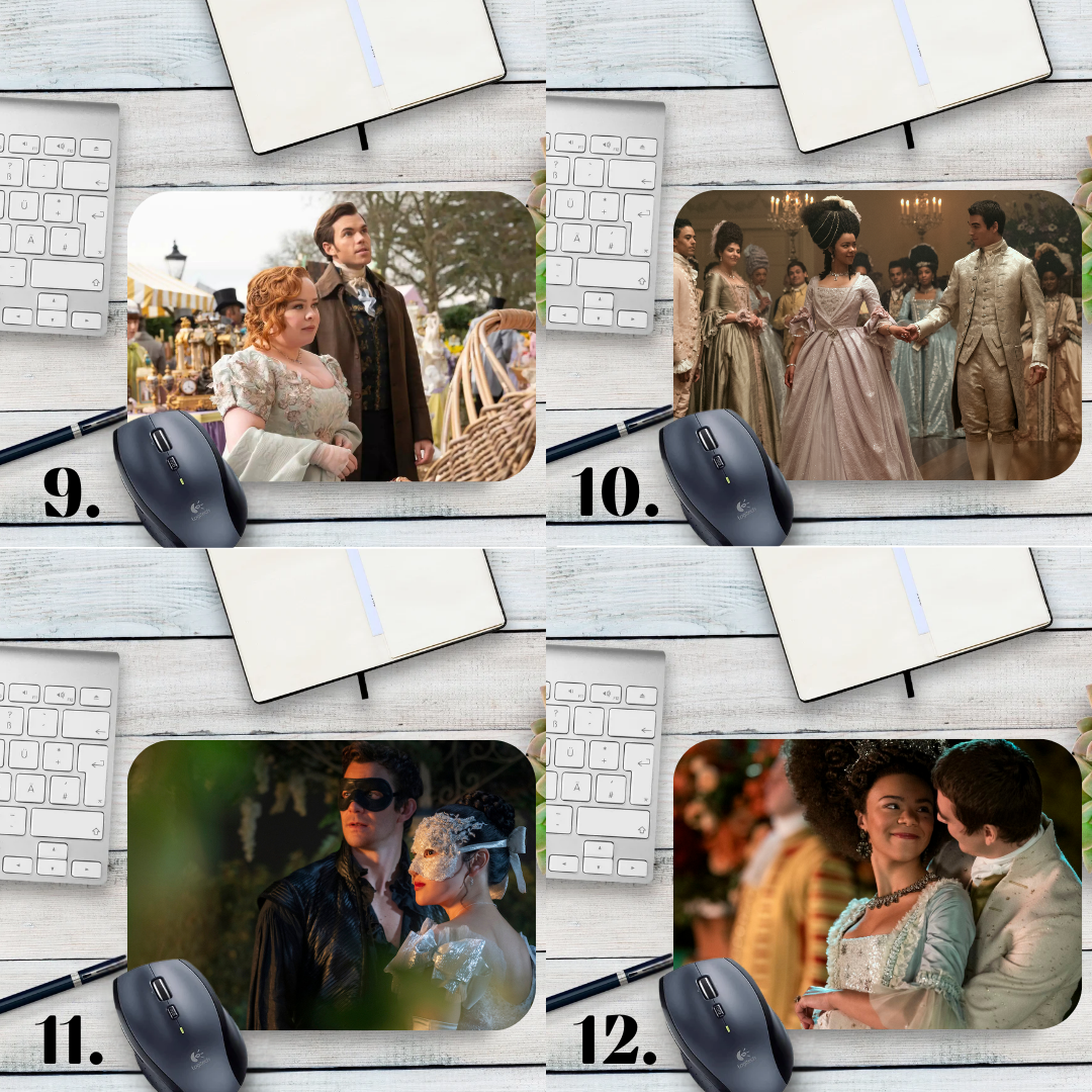 Podkładka pod mysz Bridgerton / Bridgerton – serial Netflix, romans regencji, Londyn