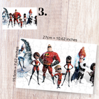 Puzzle 88 pièces – Iniemamocni / The Incredibles